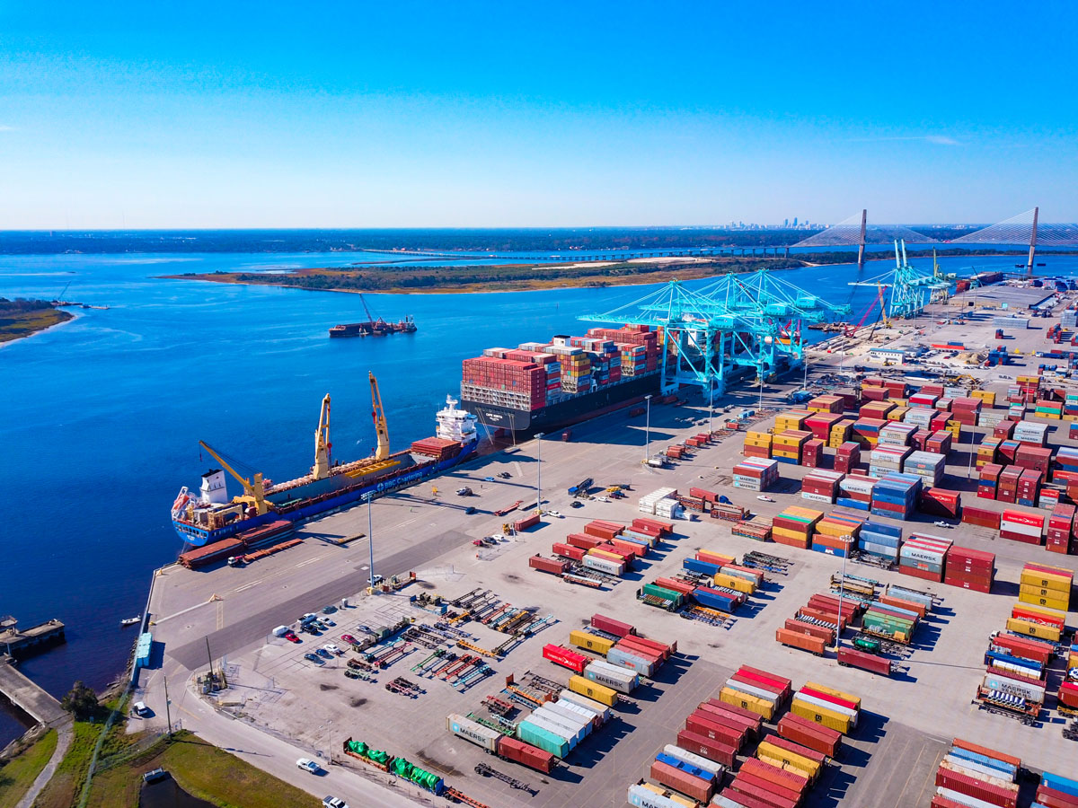 JAXPORT adds an additional 700 feet of newly reconstructed