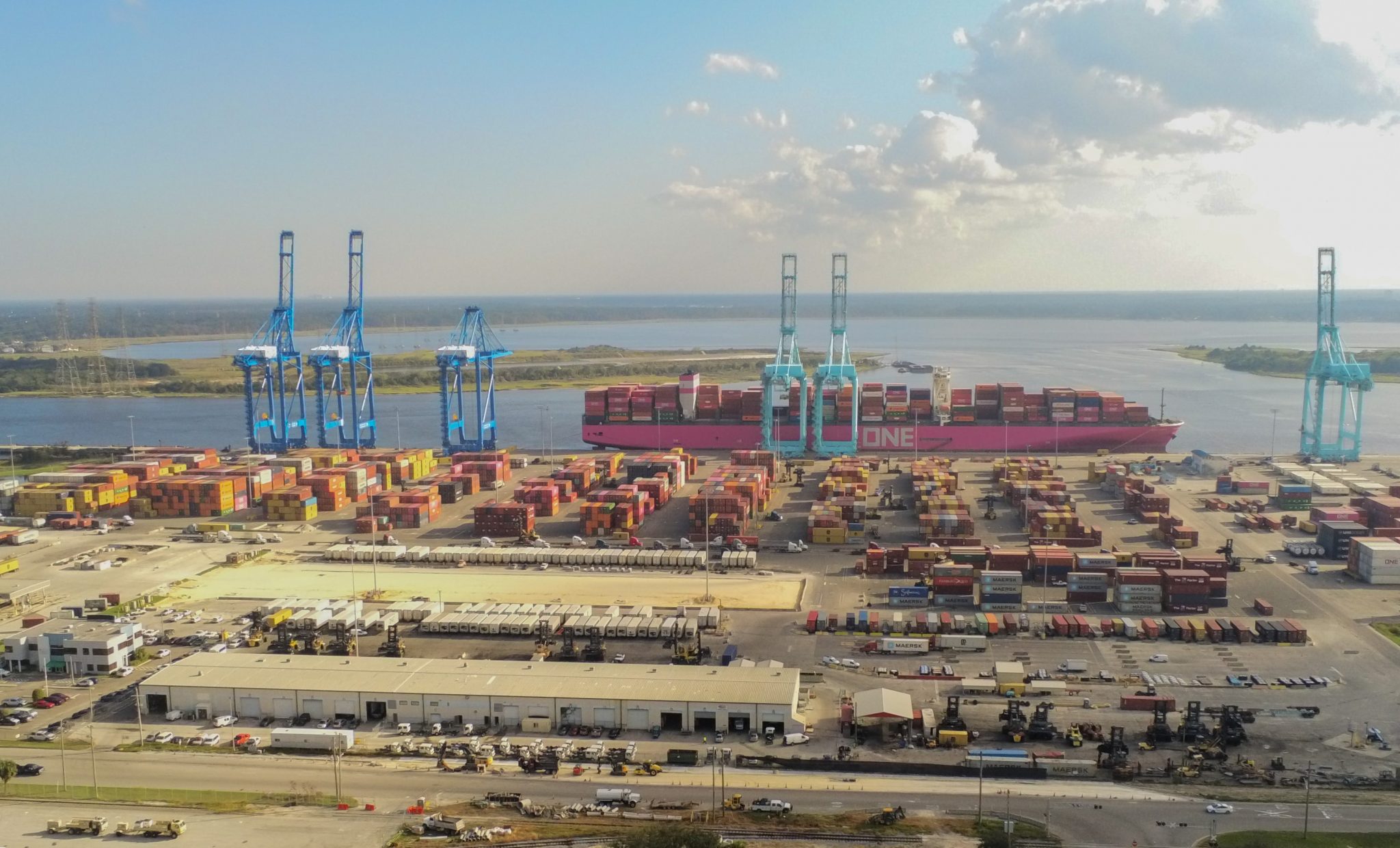 SSA Marine reaches halfway point in 72 million terminal modernization